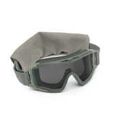 Revision Eyewear Desert Locust Goggles Basic Kit - Smoke-Solar Lens, Green Frame