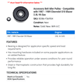 thumbnail image 2 of Accessory Belt Idler Pulley - Compatible with 1987 - 1989 Chevrolet S10 Blazer 2.8L V6 Gas - AC Delco, 2 of 2