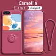 thumbnail image 1 of Funda Samsung Z Flip 5 Flip 4 Flip 3 Case de silicona líquida caso con anillo magnético titular libre soporte galaxy z flip 3 4 5 flip4, 1 of 4