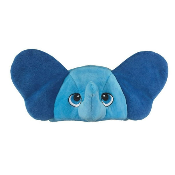 Wild and Wonderful Hats by Wildlife Artists Elephant Plush Stuffed Animal Hat, Childrens Toy Animal Hat Wild and Wonderful Hats by Wildlife Artists Elephant Plush Stuffed Animal Hat, Childrens Toy Animal Hat