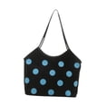 thumbnail image 3 of Bolso de viaje moderno con asa, estilo hobo, ideal para viajes y fines de semana. Negro, 3 of 8