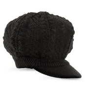 Crochet Newsboy Hat
