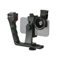 thumbnail image 1 of Mistaha Versatile Handheld Camera Stabilizer Rig Kit with Dual Hot Shoe Mounts, 1/4-inch Screw, Bluetooth Shutter Remote, Phone Holder, Macro Lens, and Accessories, 1 of 6