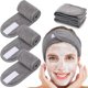 thumbnail image 2 of Toalla de luna transpirable que absorbe el sudor para deportes de mujer, accesorios para el cabello para lavarse la cara, diadema de tela con velcro a la moda europea y americana, 2 of 6