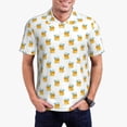 thumbnail image 1 of Fotbe Cute Duck Diver Camiseta Polo de Golf para Hombre con Estampado – Camisa Deportiva Transpirable con Cuello Abotonado-4X-Large, 1 of 6
