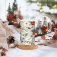 thumbnail image 2 of Yayeee Flameless Candles with Remote Flickering Battery Operated Multi Color Changing, Red and White Floral Pattern, 2 of 7
