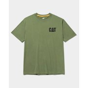 Caterpillar mens Cat Trademark Premium Cotton T-shirt T Shirt, Chive, X-Large US