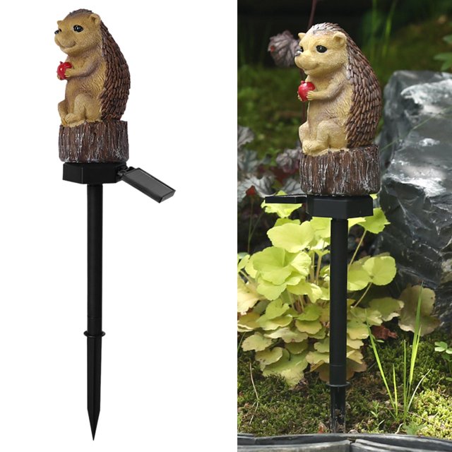 Garden Stake Lights Animal Figurine Waterproof for Courtyard Landscape Yard CUTICAT Luz de inserción de tierra