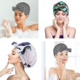 thumbnail image 5 of Luxury Shower Cap For Women, Waterproof Bowknot Bathing Caps, Reusable Shower Caps, Multi-Functional Shower Cap, Home Bathroom Headgear, 5 of 5