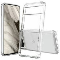 Case for Google Pixel 8, AquaFlex Transparent Anti-Shock Clear Case Slim Cover
