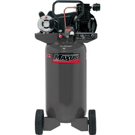 UPC 045564596453 product image for Maxus EX8008 2 HP 26 Gallon Oil-Lube Wheeled Vertical Air Compressor | upcitemdb.com