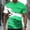 Green, variant on Men's Funny Elderly T-shirt Short Sleeved T-shirt Round Neck Shirt Casual Daily Street Top Men's Top