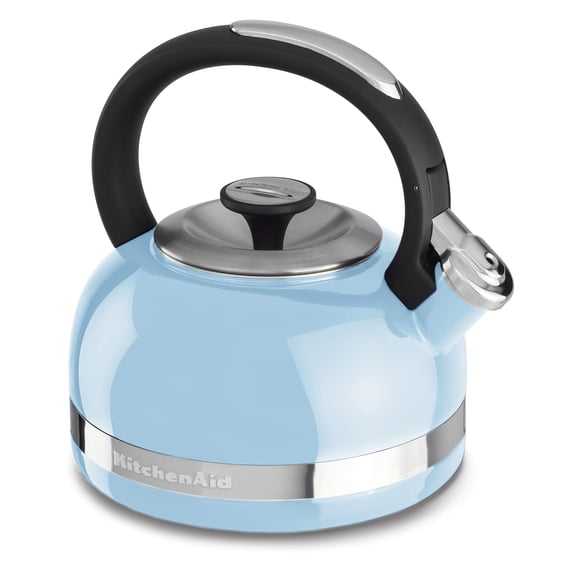 KitchenAid 2 Quart Full Handle Stove Top Kettle, 2 Qt, Cameo Blue (Without Box)