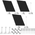 thumbnail image 1 of [3 Pack] Solar Panel for Google Nest Camera (Battery Version), 4W Camera Solar Panel with 13FT Cable for Google Nest Camera, 1 of 8