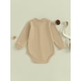 thumbnail image 4 of Bagilaanoe Newborn Baby Girl Rompers Long Sleeve Bodysuits 3M 6M 9M 12M Infant Autumn One Piece Jumpsuit, 4 of 8