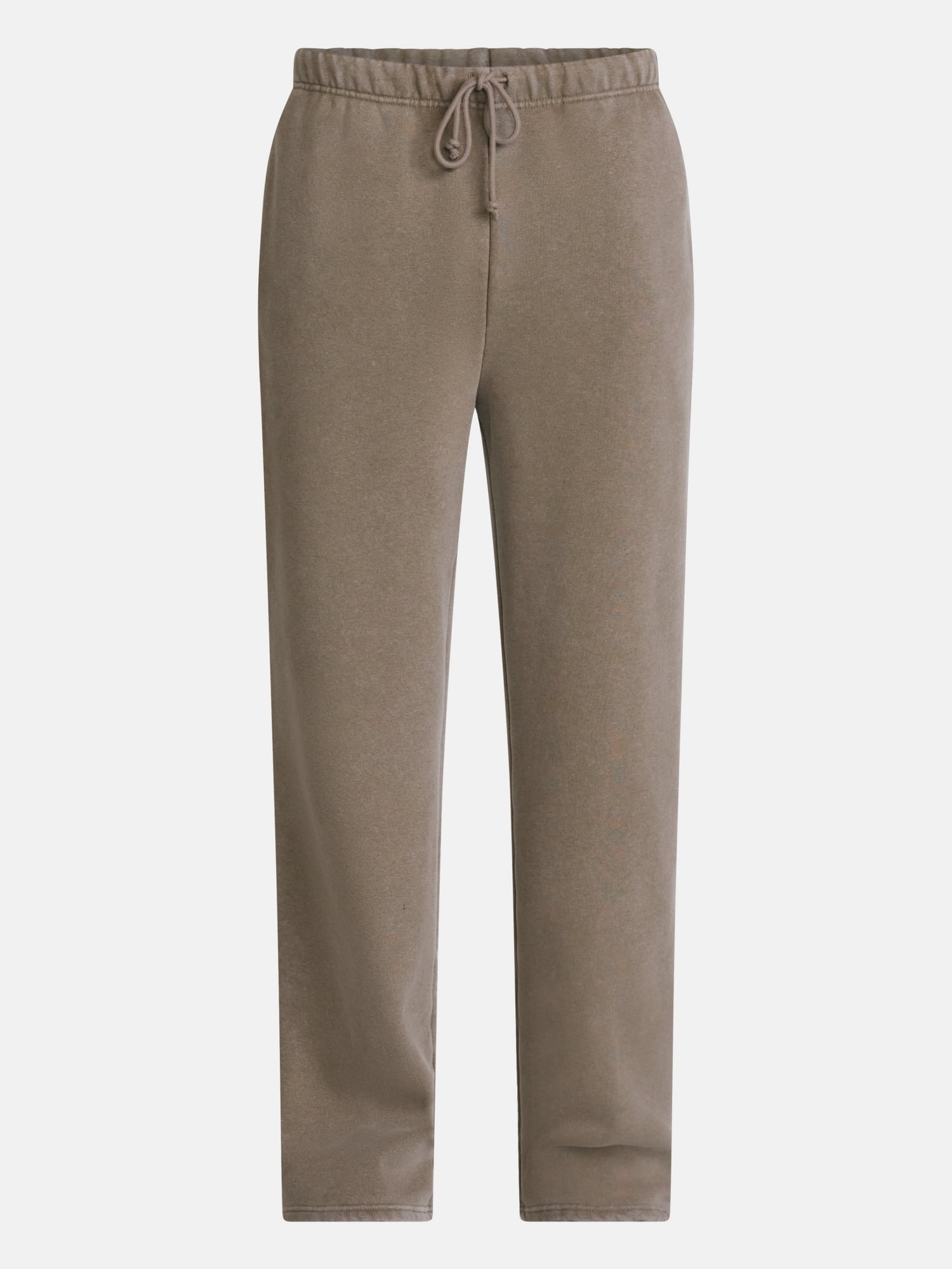 No Boundaries Heavyweight Fleece Open Hem Sweatpants, 30'' Inseam, Men's XS-3XL