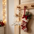 thumbnail image 5 of JeashCHAT Clear Plastic Christmas Tree Ornaments Transparent Reindeer Hanging Pendant with Glitter Sequins, Christmas Tree Decorations, Xmas Gifts, 5 of 6