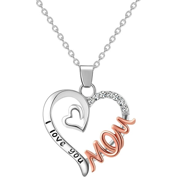 Gifts For Mom Mother Daughter Necklace With I Love You To The Moon And Back Mother Daughter Jewelry Gifts For Mom Birthday From Daughters[o2379]