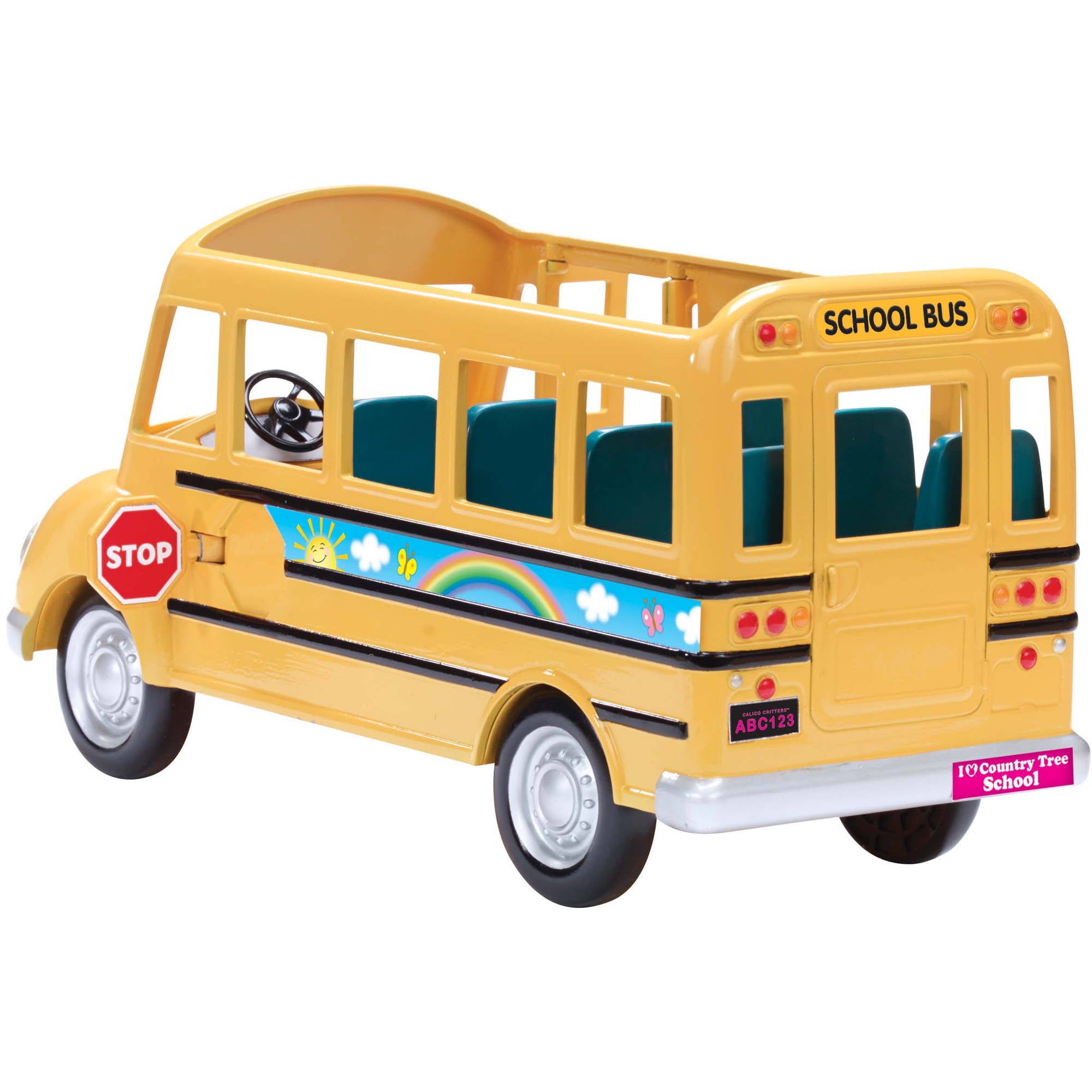 calico critters school bus walmart
