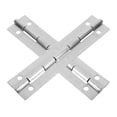 thumbnail image 4 of KAKOWELY 2 Pcs Charnières de Piano Charnières en Acier Inoxydable Charnières Continues Robustes Quincaillerie d'Armoire,5.91"X1.26"X0.28 Pouces, 4 of 4