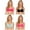 Athletic Living Bra Pack, variant on Just Intimates Racerback Sports Bra / Bras for Women (Pack of 4)