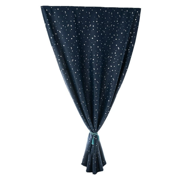 SKISUNO Curtain Navy 1Pcs 35.4x59In Polyester Modern Window Covering