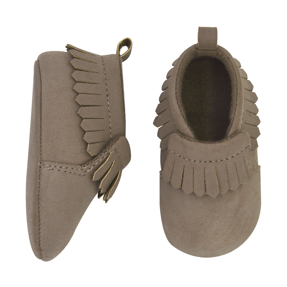 Goldbug Baby Boy Shine Bright Slip On Crib Shoes