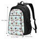 thumbnail image 5 of Balery Cute Pug Dogs Mochila con carga USB para hombre y mujer - Mochila impermeable y antirrobo para portátil con puerto USB para viajes, trabajo, estudios y universidad, 5 of 7