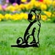 thumbnail image 3 of Billuyoard Silueta de perro de Metal, estacas de jardín de estilo bonito, miniaturas de arte, artesanías de pared, estatua hueca para patio, Decoración del hogar, 3 of 6