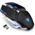 thumbnail image 1 of Otro accesorio de automatización del hogar Ratón inalámbrico recargable para juegos T12, ratón inalámbrico óptico silencioso de 2,4 g con luz LED intercambiable, 1 of 5