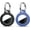 D4-Black+Blue, variant on 1|2|4 Pack for Airtag Holder Case with Keychain, Shockproof GPS Cover Anti-Scratch Key Chain for Air Tags, for Airtag Accessories for GPS Item Tracker Cases for Bags, Luggages, Black