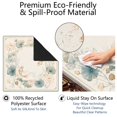 thumbnail image 4 of Ivory Lotus Koi Chinoiserie Mahjong Mat 31.5x31.5 Inch | Non-Slip And Noise Reduction Mah Jong Table Mat Cover with Carrying Bag For Mahjong Lovers, Poker, Board Games And Dominoes, 4 of 7