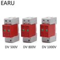 thumbnail image 1 of SPD DC 500V 800V 1000V 2P 20~40KA Surge Protection Device Arrester Low Voltage House 2 Poles Surge Protector for PV Photovoltaic, 1 of 5