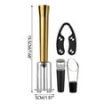 thumbnail image 3 of Wino on the Go Holiday Gift Set, Air Pressure Wine Opener Set, Portable Wine Bottle Opener, Wino on the Go Wine Opener with Foil Cutter for Christmas Gifts, 3 of 9