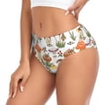 thumbnail image 2 of Balery Mushrooms Ropa Interior de Algodón para Mujer con Dibujo – Braguitas Cómodas y Elásticas, Estilo Clásico-X-Large, 2 of 6