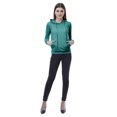 thumbnail image 6 of Moomaya Womens Hoodie Full Sleeves Top w/ Pockets Casual Soft Hoodies, 6 of 8