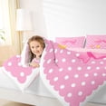 thumbnail image 3 of Erosebridal Kawaii Bow Flowers Bedding Comforter Set 7pcs for Teens,Kids Girls Cartoon Polka Dots Queen Bedding Sets,Pink Reversible,Luxury Bedroom Decor, 3 of 6