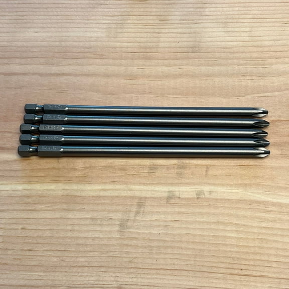 RafKat Phillips PH2 Power Bit 6 inch 5 Pack