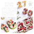 thumbnail image 4 of 37Pcs/Set Number Shape Mold Festival Pastry Dessert Cake Cupcake Cookie Biscuit Fondant Decorating Home Kitchen Mould 8 Inch, 4 of 5