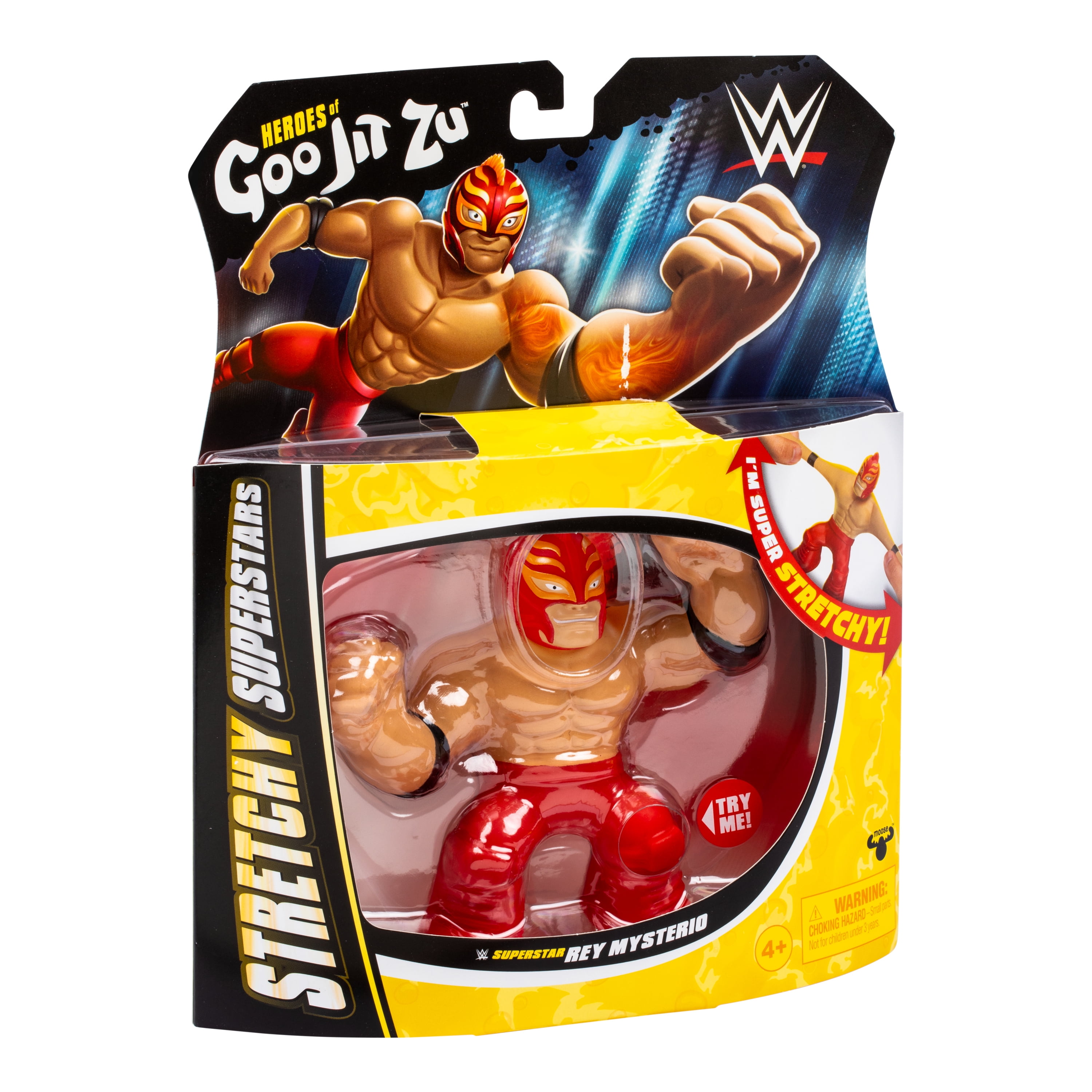 Heroes of Goo Jit Zu WWE Stretchy Superstars Rey Mysterio