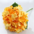 thumbnail image 4 of XJGHHSY Hydrangea Artificial Flowers,3 Pcs 16" Real Touch Lifelike Silk Artificial Hydrangeas, Full Fake Flowers for Bouquet Table Centerpieces Spring Wedding Indoor Home,Orange, 4 of 5