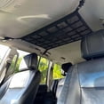 thumbnail image 3 of Car Ceiling Cargo Network Slimline Cargo Net, Double Layer Roof Mesh, Reduce Sagging Car Storage Mesh Organizer, Truck SUV Travel Long Road Trip Camping Interior Accessories (Beige, 30.7 * 20.9in), 3 of 7