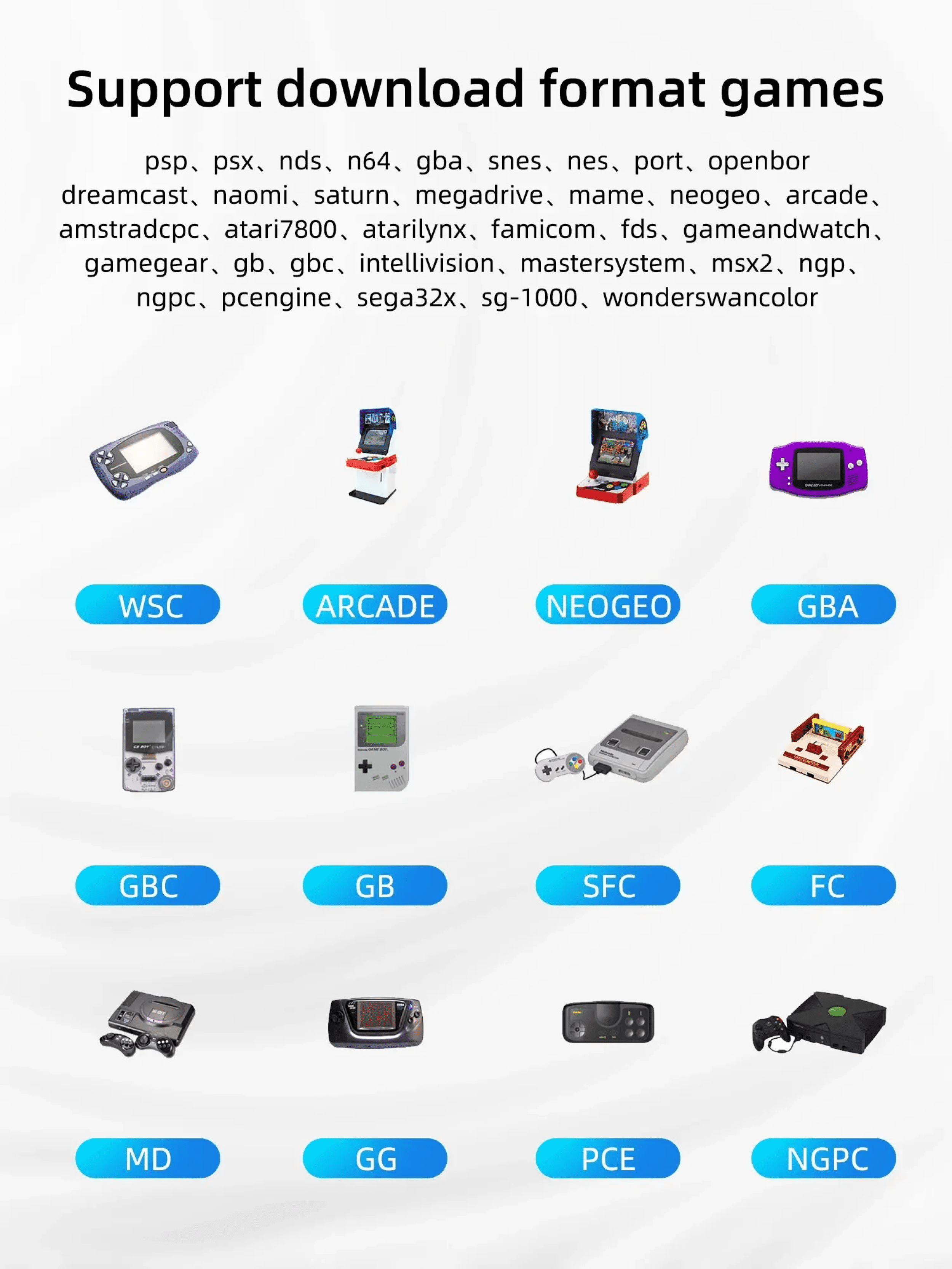 XU10 Handheld Game Machine Portable Retro Nostalgic Arcade Open Source PSP Analog Game Machine Handle (Purple)