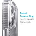 thumbnail image 3 of IBAOLEA Products GemShell Grip iPhone 13 Pro Max/iPhone 12 Pro Max Case, Clear/Clear - -, 3 of 8