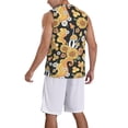thumbnail image 2 of Sikiie Mushrooms Honeycomb Basketball Jersey Reversible Men's Mesh Athletic Sports Shirts Training Practice S-4XLSmall, 2 of 6