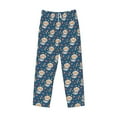 thumbnail image 4 of Goofa Astronaut Corgi Dog Printed Soft Pajama Pants for Men, Wide Leg Comfy Casual Lounge Yoga Pants-X-Large, 4 of 9