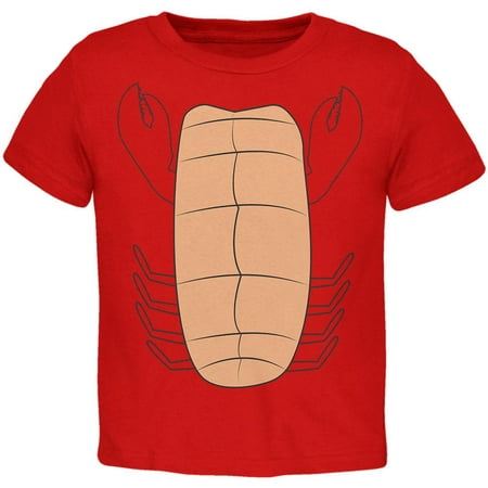 Halloween Lobster Costume Toddler T Shirt
