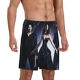 thumbnail image 2 of The Vampire Diaries Poster Men's Short Pajama Pants Lightweight Daily Lounge Shorts Bottoms Sleepwear Cozy Soft Home Pajama Pants Shorts, 2 of 9