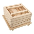 thumbnail image 5 of GOOHOCHY Tofu Maker Pressing Mold 1Set Square Wood for Bean Curd Making Tool, 5 of 8