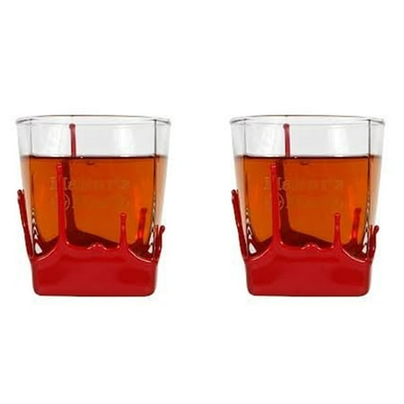Maker's Mark Bourbon Wax Dipped Snifter Glass | Set of 2 Glasses